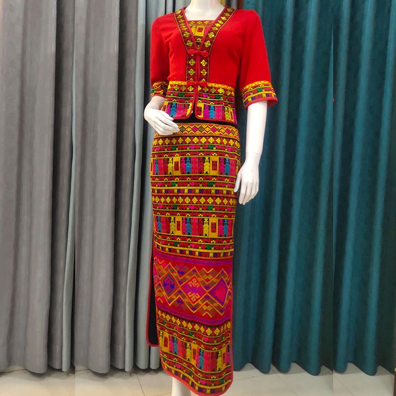 Ethnic Dress Fashion Show - 민족 의상 전통 리 댄스 드레스