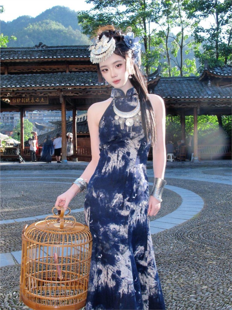 새로운 바틱 드레스, 멋진 여성 의류, 에스닉 스타일  - Ethnic Dress Fashion Show 리뷰 및 가격