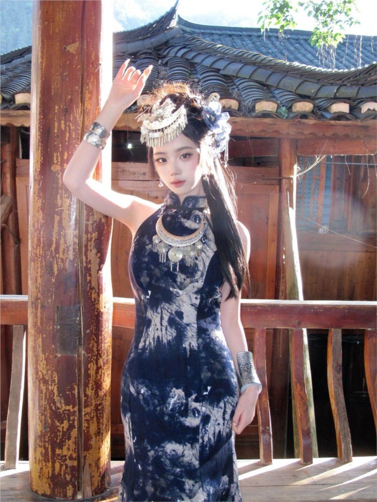 새로운 바틱 드레스, 멋진 여성 의류, 에스닉 스타일  - Ethnic Dress Fashion Show 리뷰 및 가격