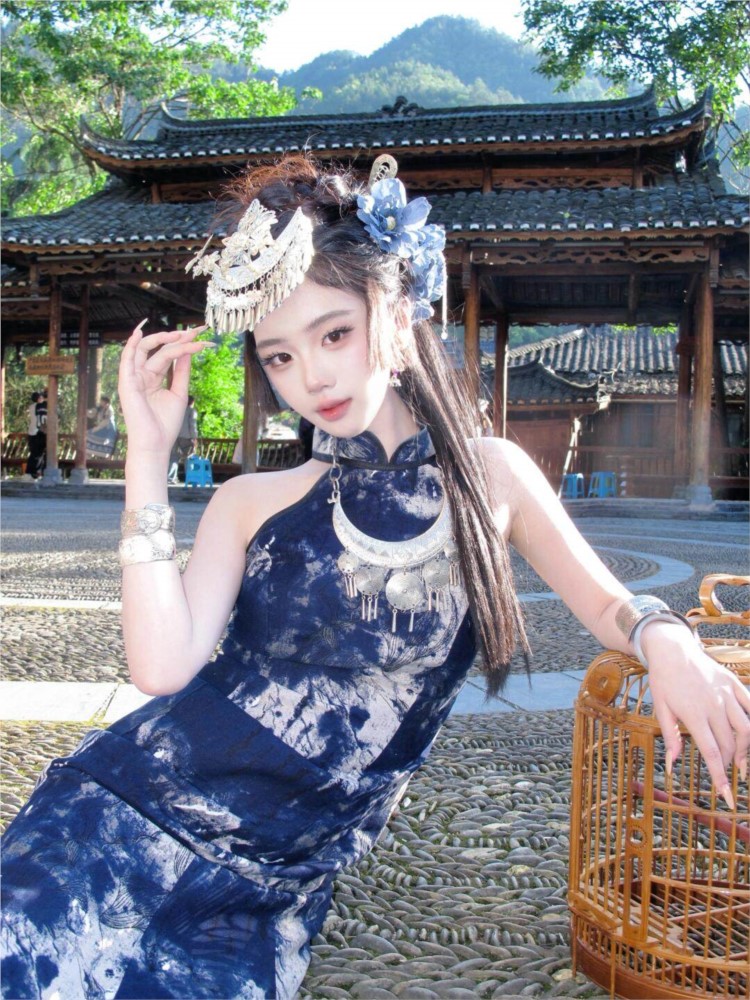 새로운 바틱 드레스, 멋진 여성 의류, 에스닉 스타일  - Ethnic Dress Fashion Show 리뷰 및 가격