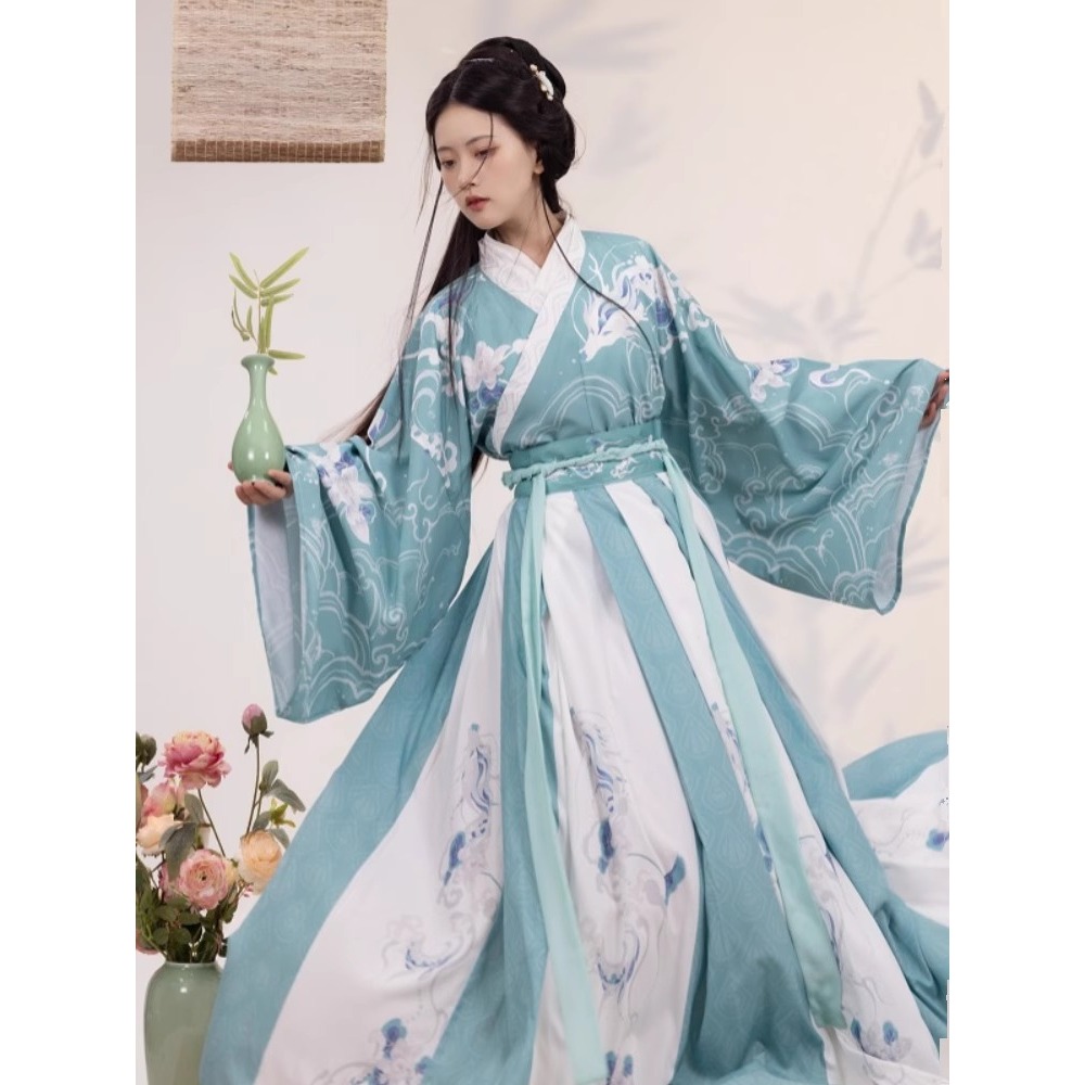 중국어 번체 의류 Hanfu 여성 요정 드레스 코스프레 - Ethnic Dress Fashion Show 리뷰 및 가격