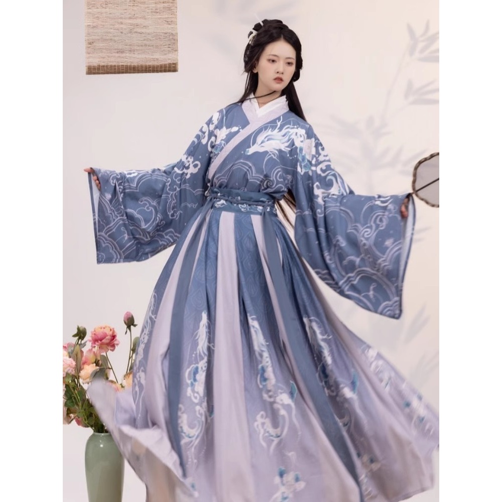 중국어 번체 의류 Hanfu 여성 요정 드레스 코스프레 - Ethnic Dress Fashion Show 리뷰 및 가격