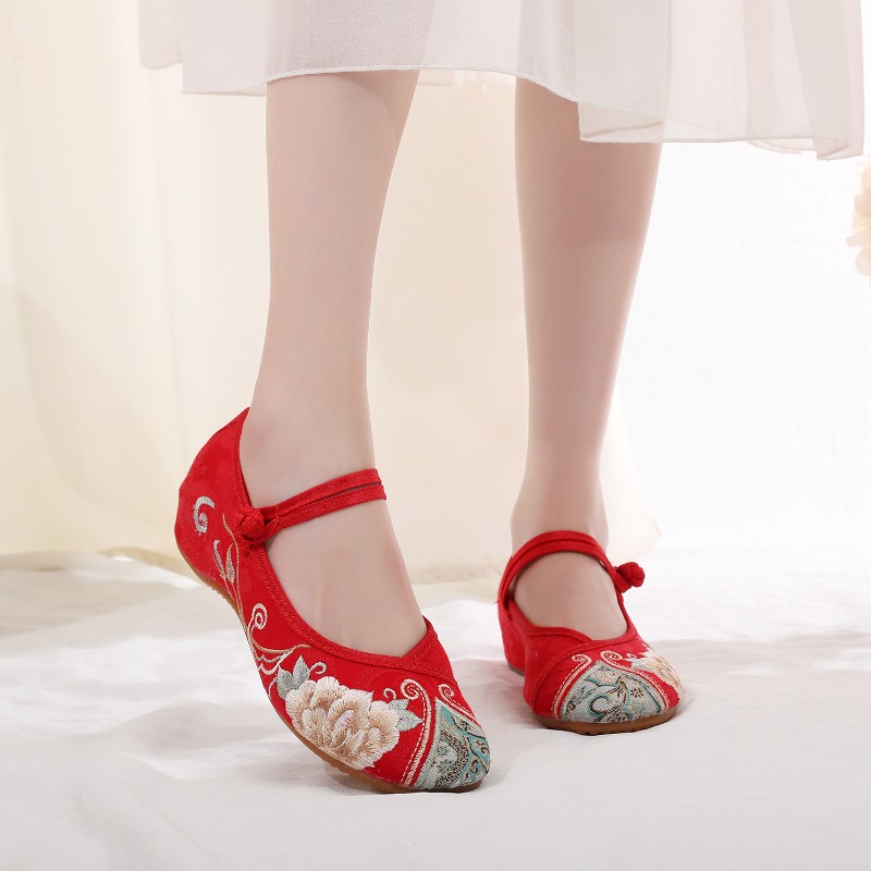 여성을위한 캐주얼 신발 패션 빈티지 우아한 민족 스타일 - Ethnic Fashion For Women 리뷰 및 가격