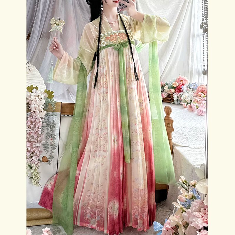 2026 새로운 중국 전통 의상 요정 인쇄 Hanfu  - Ethnic Dress Fashion Show 리뷰 및 가격