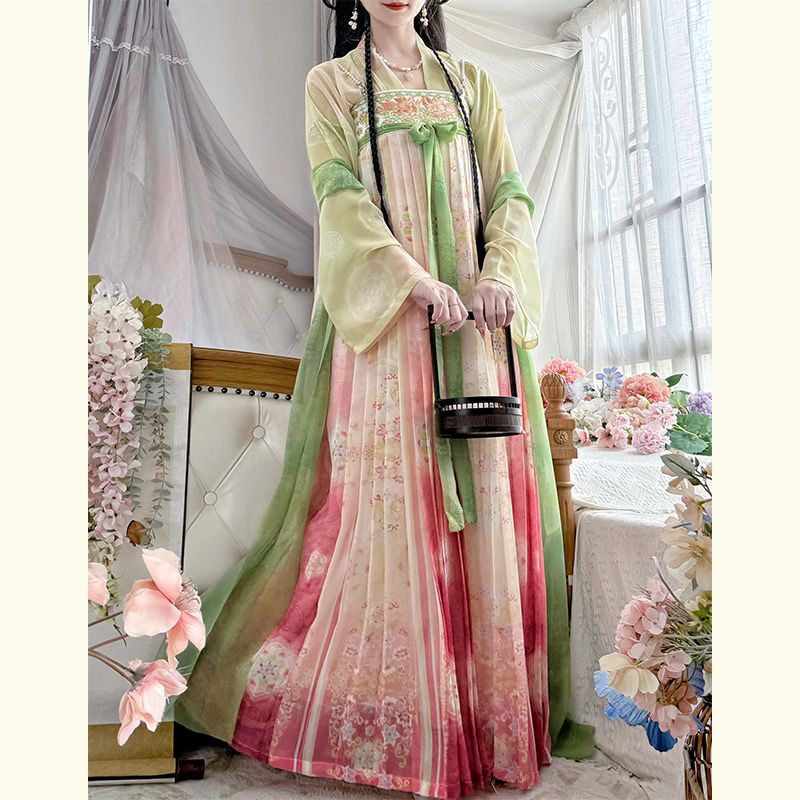 2026 새로운 중국 전통 의상 요정 인쇄 Hanfu  - Ethnic Dress Fashion Show 리뷰 및 가격